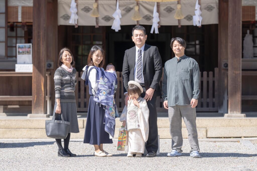 愛知或近鄰縣的七五三拍攝片段：知立神社的七五三與初宮參拜