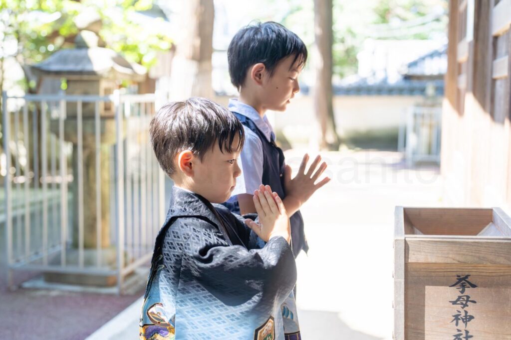 愛知或近鄰縣的七五三拍攝片段