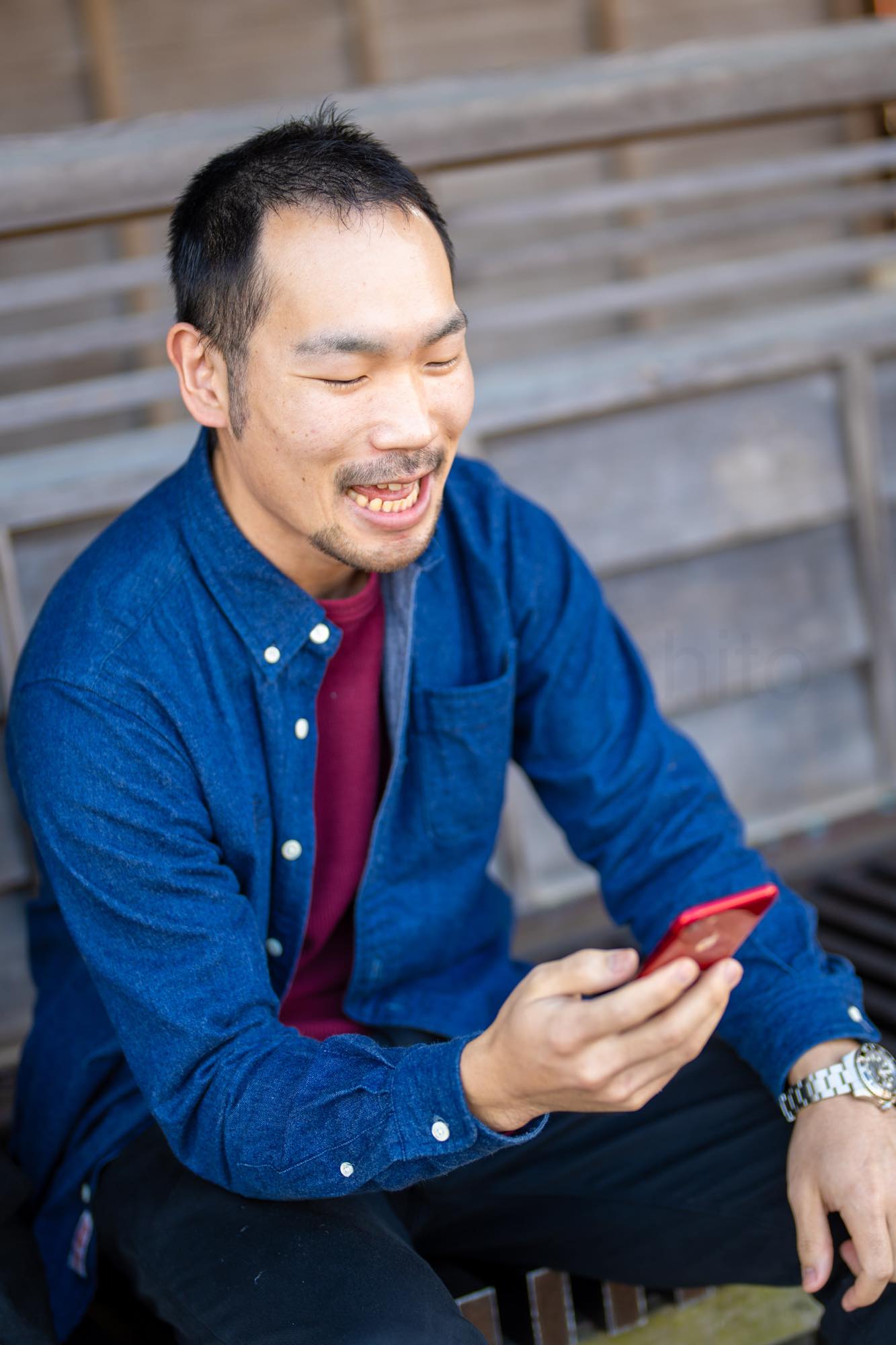 富山県富山市で男性のプロフィール写真を撮影｜撮影写真（1枚目）
