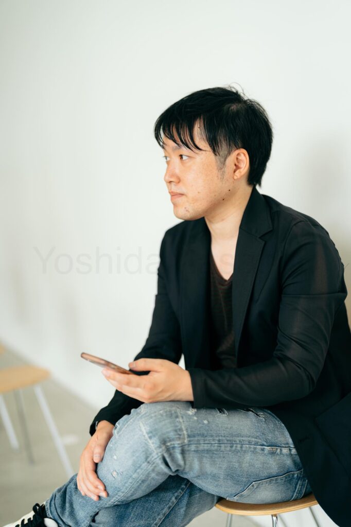 石川県金沢市で男性のプロフィール写真を撮影しました！｜撮影写真（1枚目）