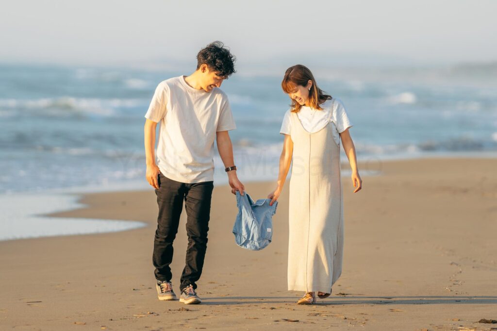 石川県河北郡内灘町の海辺でマタニティフォトを出張撮影しました！｜撮影写真（20枚目）