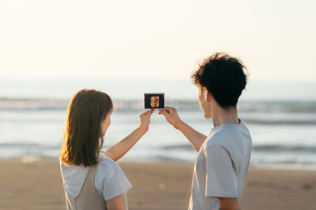 石川県河北郡内灘町の海辺でマタニティフォトを出張撮影しました！｜撮影写真（24枚目）