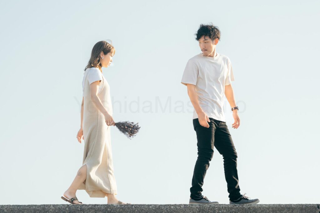 石川県河北郡内灘町の海辺でマタニティフォトを出張撮影しました！｜撮影写真（3枚目）