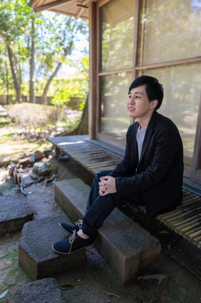 石川県金沢市で男性のプロフィール写真を撮影しました！｜撮影写真（1枚目）