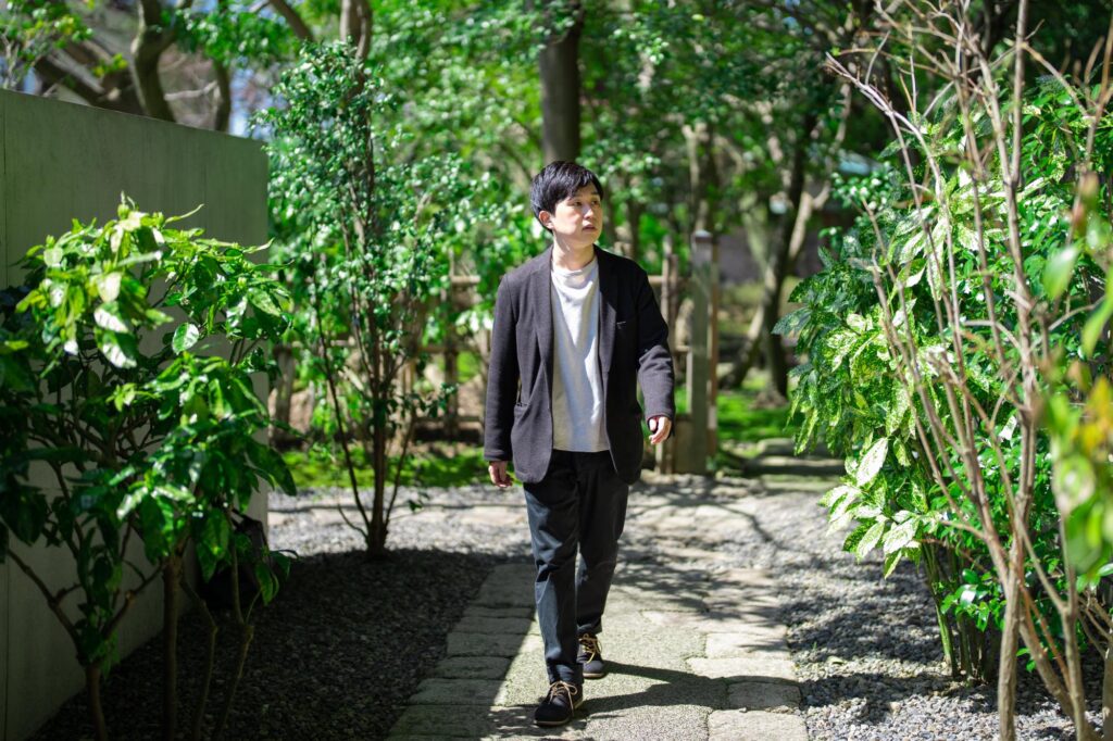 石川県金沢市で男性のプロフィール写真を撮影しました！｜撮影写真（2枚目）