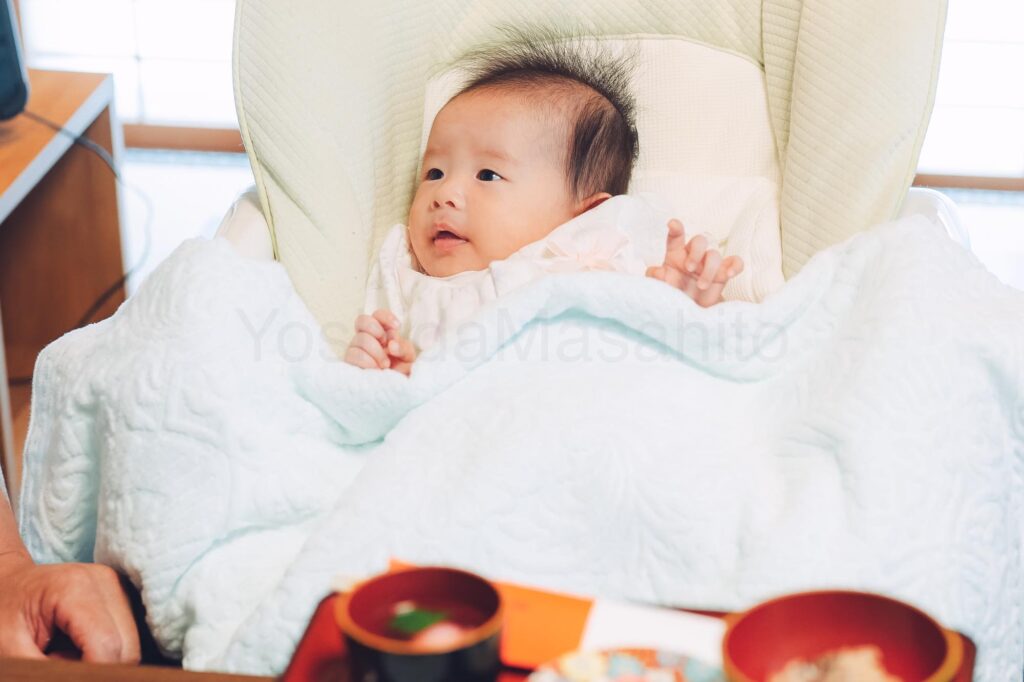 石川県金沢市でお食い初めの出張撮影をしました！｜撮影写真