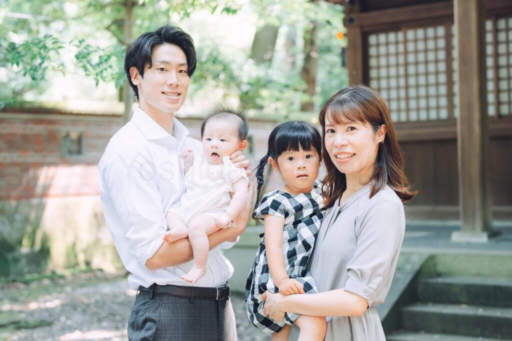 石川県金沢市の尾山神社でお宮参りの出張撮影をしました！｜撮影写真（4枚目）