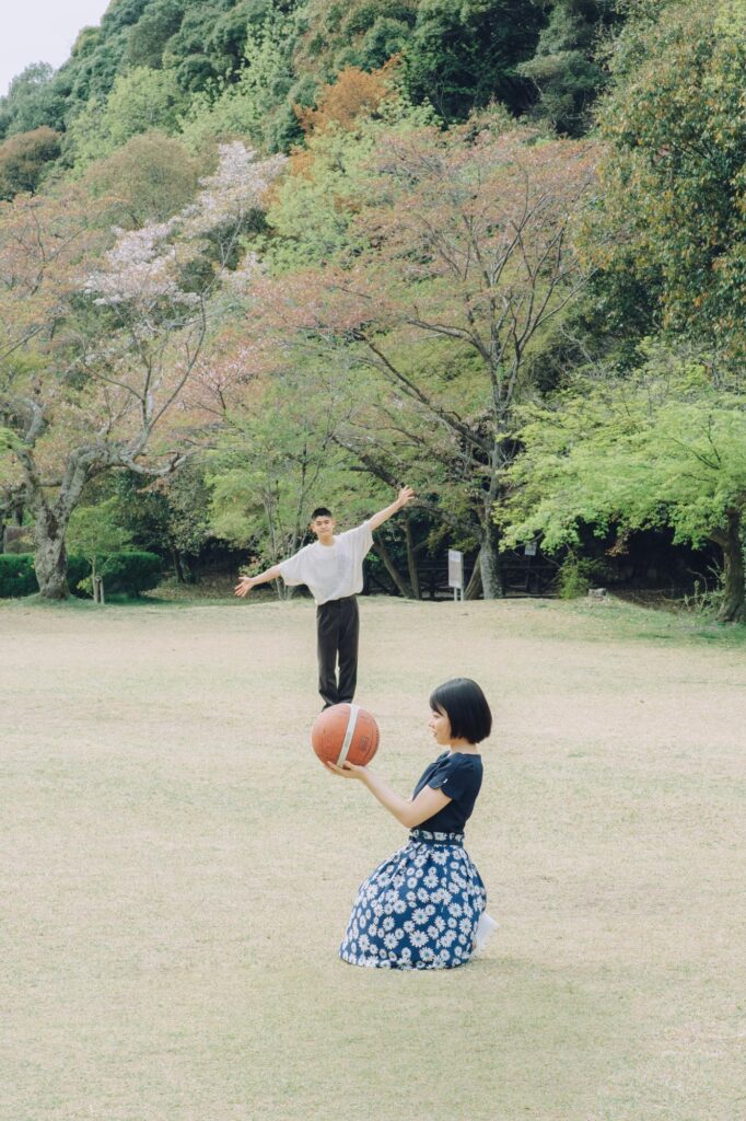 愛知県瀬戸市の定光寺公園でカップルフォトの出張撮影をしました｜撮影写真（11枚目）