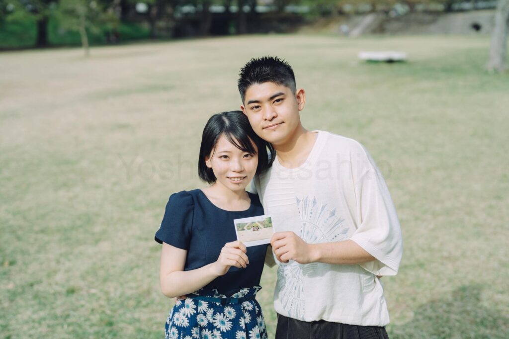愛知県瀬戸市の定光寺公園でカップルフォトの出張撮影をしました|撮影写真(18枚目)