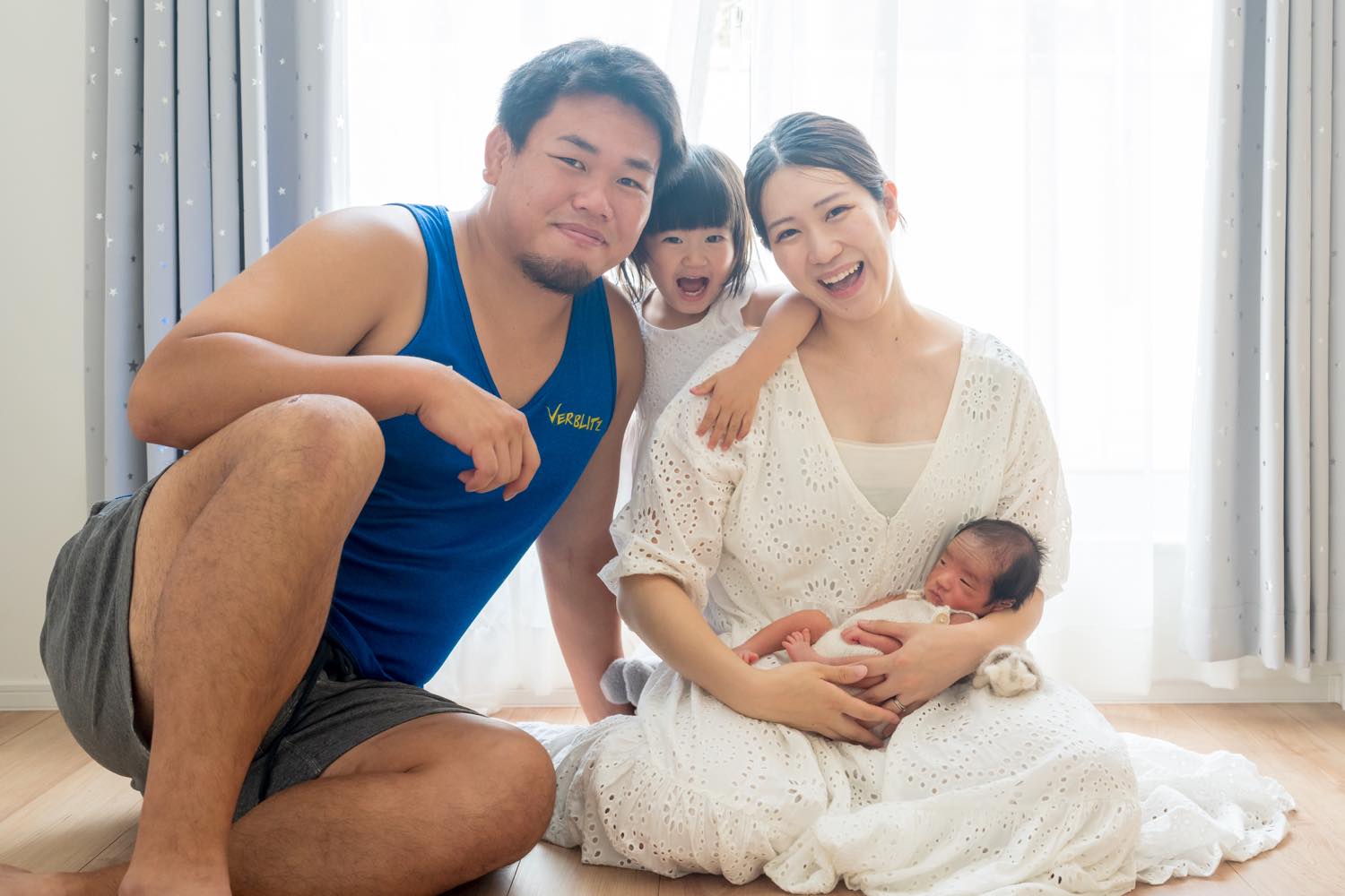 愛知県東海市でニューボーンフォトの出張撮影をしました！